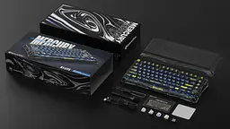 Клавіатура GravaStar Mercury K1 Lite TKL Black (GSK1LITE_XTAL_BLK) - мініатюра 10