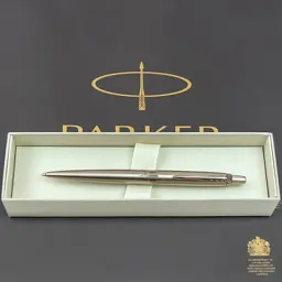 Ручка кулькова Parker JOTTER 17 UKRAINE SS CT BP Тризуб із колосків (16132_T059b) - мініатюра 6