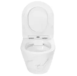 Підвісний унітаз Rea Carlos Nature marble REA-C6606, Мармур - мініатюра 5