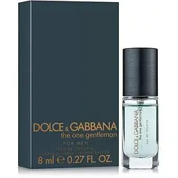 Туалетна вода Dolce & Gabbana The One Gentleman 8 мл