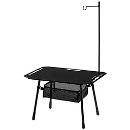 Складаний стіл Naturehike CNK2450JJ025, 60х40 см, алюміній, чорний