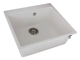 Кухонна мийка Miraggio Lagoon 540 white 0001138, Білий - мініатюра 3
