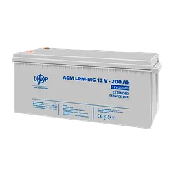 Акумулятор мультигелевий LPM-MG 12V - 200 Ah - мініатюра 3