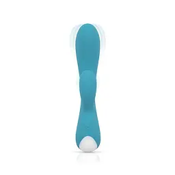 Вібратор-кролик Cala Azul Martina I Rabbit Vibrator 18 см бірюзовий - мініатюра 5