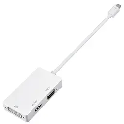 Перехідник mini DisplayPort M HDMI/VGA/DVI (24+5), FHD 1080p - мініатюра 7