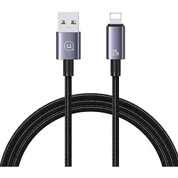 Кабель Usams US-SJ667 USB-A to Lightning 2.4A 1.2m Tarnish [SJ663USB01] [138993] - мініатюра 2