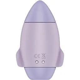 Вакуумний стимулятор з вібрацією Satisfyer Mission Control Violet, 2 - мініатюра 5