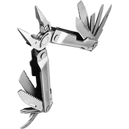 Мультиінструмент Leatherman Rebar 17 в 1 Silver - мініатюра 2
