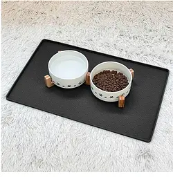 Силіконовий килимок під миску для собак та котів EcoToys чорний 48х30 см 800316 - мініатюра 8
