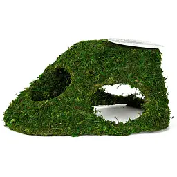 Схованка з живим мохом Repti-Zoo Natural Mossy Hill 26x18x13 см для тераріуму, рептилій і геконів (ERS30) - мініатюра 2
