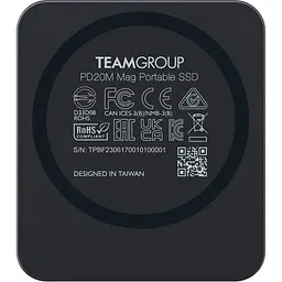 Зовнішній SSD накопичувач TEAM PD20M Mag 2TB Titanium Gray (TPSEG2002T0C108) [128384] - мініатюра 4