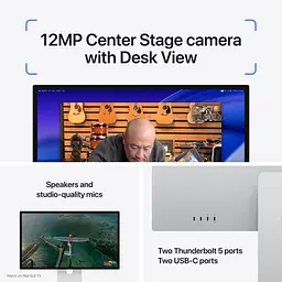 Монітор Apple Studio Display XDR 27" Standard glass with VESA mount adapter 2026 (MFEN4) [167743] - мініатюра 6
