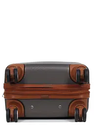 Валіза маленька S ABS-пластик Worldline Airtex 629 56×36×22см 38л Коричнева - мініатюра 10