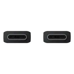 Кабель USB Type-C to Type-C 1 м, 5А, чорний, для швидкої зарядки - мініатюра 4