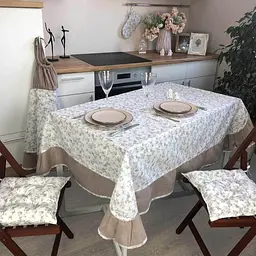 Скатертина Прованс Happy rose 150х150 см (23855) - мініатюра 2