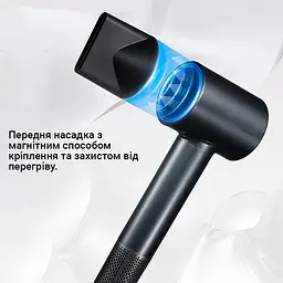 Фен ShowSee Electric Hair Dryer A18-B Black - мініатюра 3