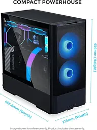 Корпус Lian Li LANCOOL 207 Black (G99.LAN207RX.00) Без БП - мініатюра 11
