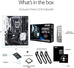 Материнська плата ASUS Prime Z270-A (Prime Z270-A) (Socket 1151, Intel Z270, ATX) Б/в - мініатюра 5