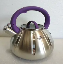 Чайник зі свистком Bohmann BH 9918 3 л violet