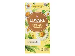 Чай пакетований трав'яний з квітами LOVARE «TIMELESS FLOWER» ромашка 24*1,3г 24 пакетиків
