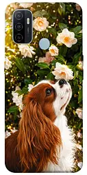 TPU чохол Demsky Flower spaniel для Oppo A53 / A32 / A33