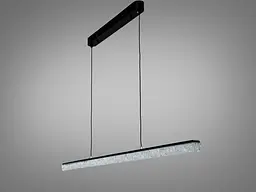 Сучасний лінійний LED підвіс Diasha 1105/1200BK чорний 27W 120 см для кухні та столу - мініатюра 4