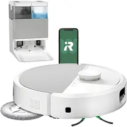 Робот-пилосос з вологим прибиранням iRobot Roomba Combo 505+ AutoWash dock White (N185240)