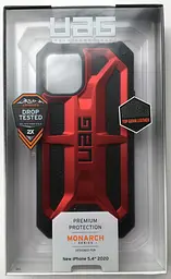 Чохол оригінальний протиударний UAG Monarch (Original) 112341119494 для iPhone 12 Mini (5.4") Crimson - мініатюра 6