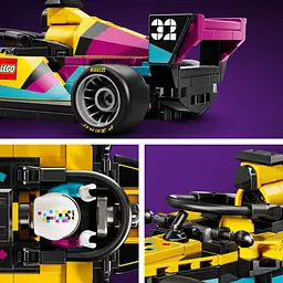 Конструктор LEGO F1 Academy Гоночний автомобіль (77258) - мініатюра 12