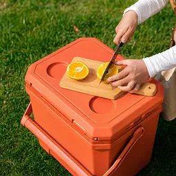 Туристичний холодильник Naturehike Whales-PRO PU CNK2650CF012, 17 л, помаранчевий - мініатюра 3