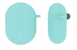 Чохол-накладка DK Silicone Candy Friendly з карабіном для Google Pixel Buds 2 (011407) (mint green) - мініатюра 2