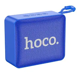 Портативна акустика Hoco Gold brick sports BT speaker BS51 бездротова світло-синя - мініатюра 2