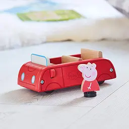 Ігровий набір Peppa Pig Машина Пеппи дерев'яний (7208) - мініатюра 4