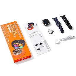 Смарт-годинник Remax Ultra 2 WATCH16 Black (1380) - мініатюра 3