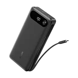 Зовнішній акумулятор Anker PowerCore 20000 mAh 87W PD Built-In USB-C Cable A1383 - мініатюра 2