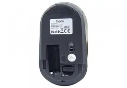 Мишка безпровідна Hoco GM14 Platinum 2.4G business wireless mouse чорний Чорного кольору Китай - мініатюра 3