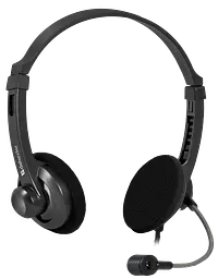 Навушники Defender  Aura 104 Black з мікрофоном