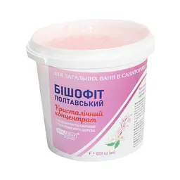 Концентрат для ванн Bishofit Полтавський, кристалічний, з жасмином та ефірною олією рожевого дерева, 1000 мл - мініатюра 6