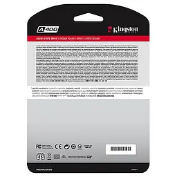 SSD диск Kingston SSDNow A400 480GB - мініатюра 5