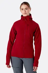 Толстовка Rab Women's Capacitor Hoody 10 Темно-червоний