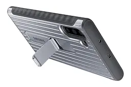 Чохол оригінальний із підставкою Official Protective Standing Cover EF-RN970CSEGRU для Samsung Galaxy Note 10 Silver - мініатюра 2