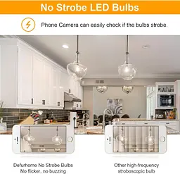 Defurhome ST58 E27 6W Світлодіодні лампочки Edison 60W Equivalent, денний білий 5000K, не затемнений, прозоре скло, базова лампа - мініатюра 3
