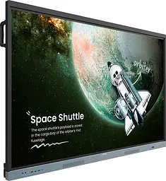 Інтерактивна панель BenQ 65` RE6504A, IPS, UHD, 8Гб/ 32Гб, колонки, кріплення, чорна - мініатюра 2