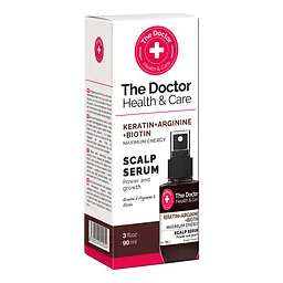 Сироватка для волосся The Doctor Health&Keratin + Arginine + Biotin Maximum Energy Scalp serum, 89 мл - мініатюра 2