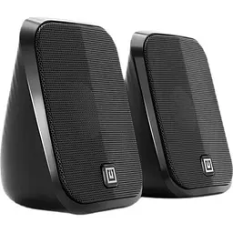 Колонки 2.0 S-25 Black, 2 x 3 Вт, USB, mini-jack 3.5 мм (EL121100022) REAL-EL teh0029026 - мініатюра 3