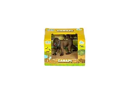 Фігурка KIDS TEAM ANIMALS тварини "Сафарі" Q9899-A81 самка Мандріл з дитиною - мініатюра 3