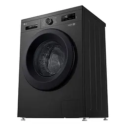 Пральна машина LG фронтальна, 6.5кг, 1200, A+++, 44см, дисплей, пара, інвертор, чорний (F2Y1WS6J) - мініатюра 6
