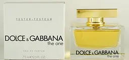 Оригінал Dolce Gabbana The One 75 мл ТЕСТЕР парфумована вода