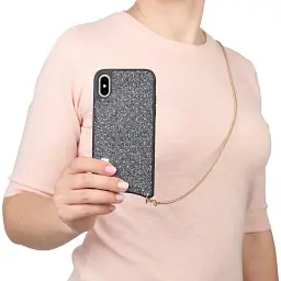 Чохол Becover Glitter для Apple iPhone Xs Max Blue (703646) - мініатюра 3