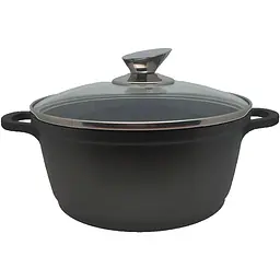 Каструля алюмінієва Krauzer з кришкою 4,5 л (77004)